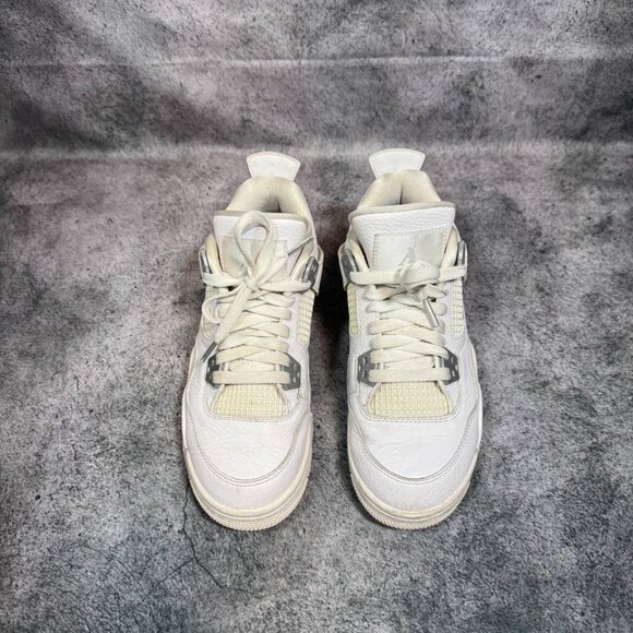 Size 4Y | Jordan 4 Pure Monet No Box | Pre-Owned - Picture 2 of 8